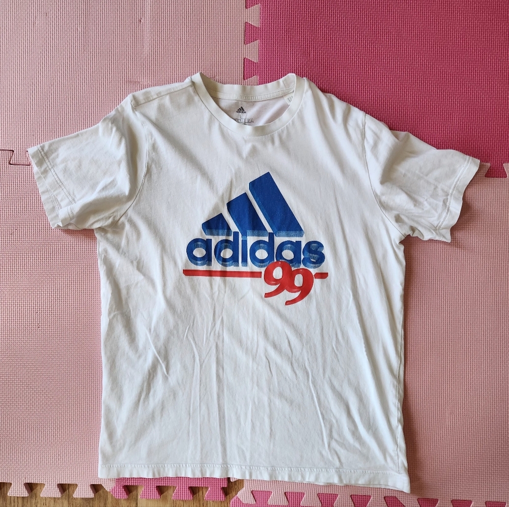 Adidas retro style tee